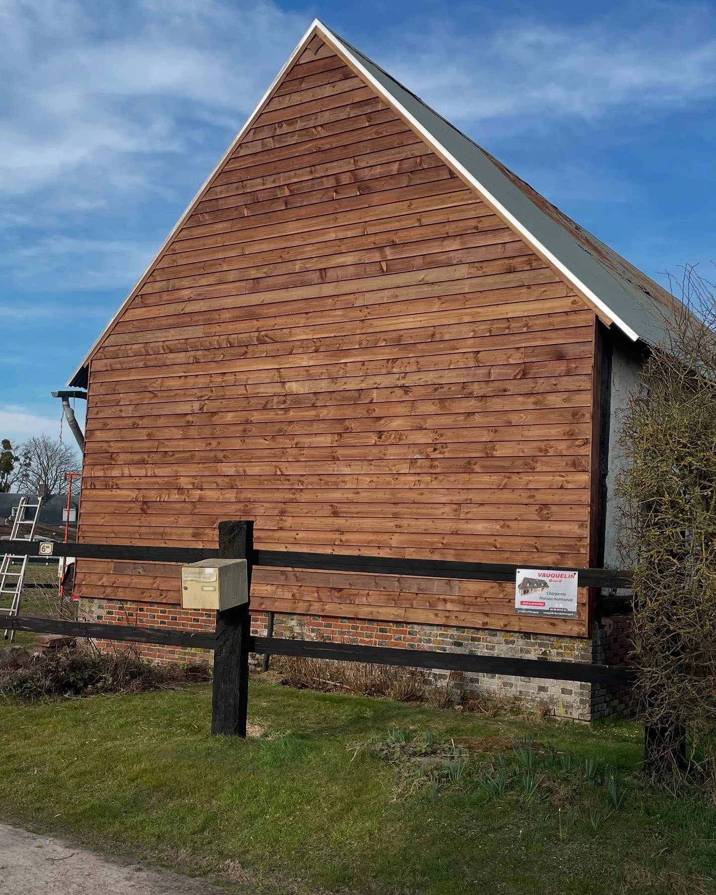 Après  rénovation colombages