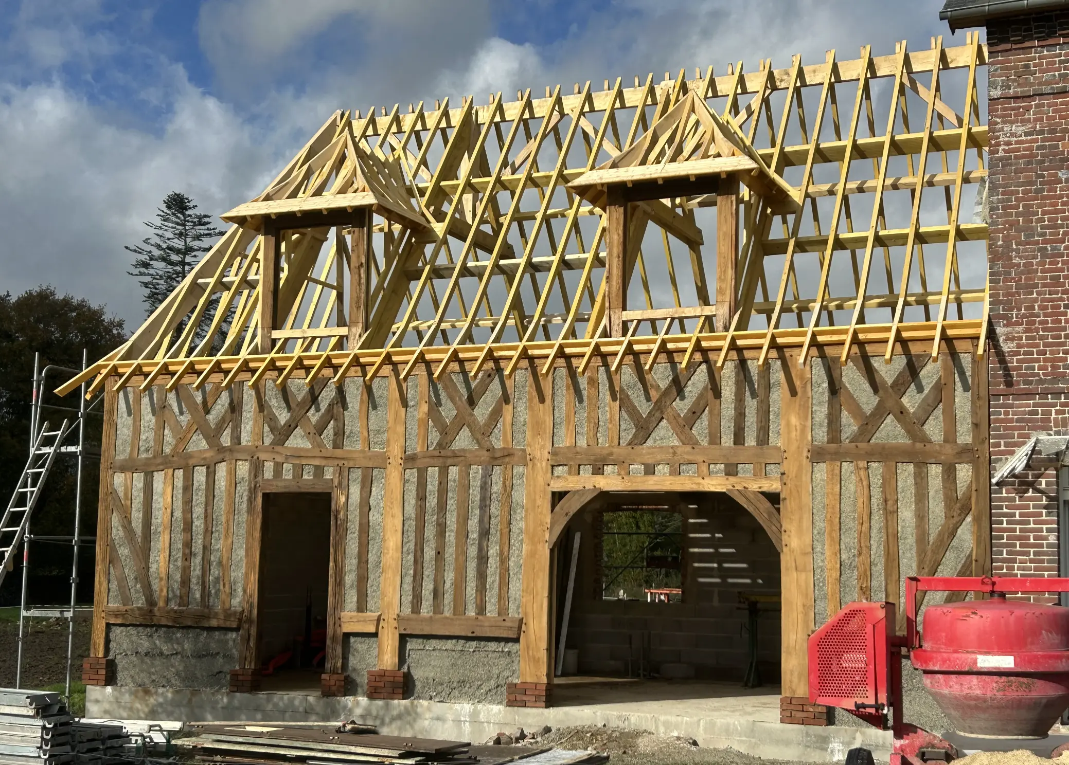 Charpente traditionnelle 4